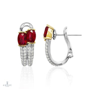 Adoré Passion Ruby Diamond Earring