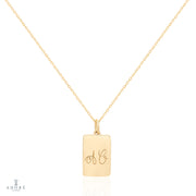 Adoré Letter Pendant