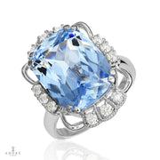 Adoré Vinta Bleu Diamond Ring