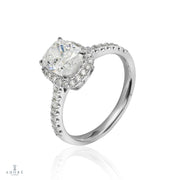 Adoré Cushion Engagement Diamond Ring