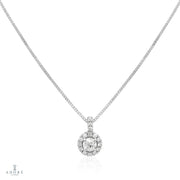 Adoré Round Diamond Pendant